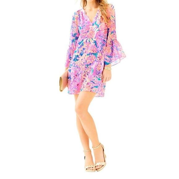 Lilly Pulitzer Matilda Silk Tunic Dress. Size S - Picture 1 of 9